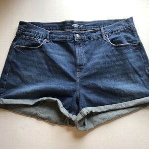 Old Navy Dark Blue Denim Jean Shorts
